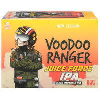 Voodoo Ranger Beer, Hazy Imperial IPA, Juice Force - 12 Each 