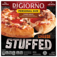 DiGiorno Pizza, Three Meat, Cheese Stuffed Crust, Personal Size - 9.2 Ounce 