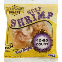 Louisiana Select Foods Shrimp, Gulf, Raw Peeled - 12 Ounce 