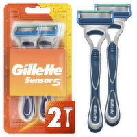 Gillette Sensor5 Men's Disposable Razors - 2 Each 