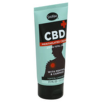 ShiKai CBD+ Mentholated Cream, with Menthol & Camphor - 3 Ounce 