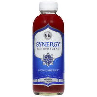 GT's Kombucha, Raw, Gingerberry