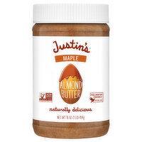 Justin's Almond Butter, Maple - 16 Ounce 