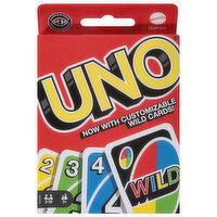 Mattel Card Game, Wild, UNO - 1 Each 