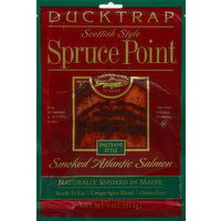 Ducktrap Salmon, Smoked Atlantic, Spruce Point Pastrami Style, Scottish Style - 4 Ounce 