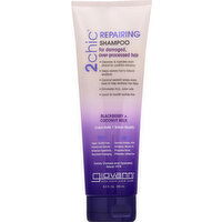 Giovanni Shampoo, Repairing, Blackberry + Coconut Milk - 8.5 Ounce 