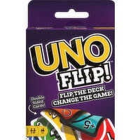 Uno Cards, Double Sided, Flip - 1 Each 