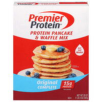 Premier Protein Protein Pancake & Waffle Mix, Original Complete - 20 Ounce 