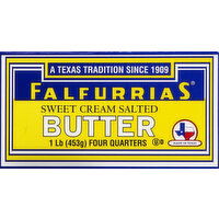 Falfurrias Butter, Sweet Cream Salted - 1 Pound 