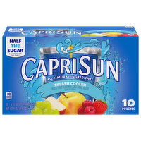 Capri Sun Juice Drink Blend, Splash Cooler - 10 Each 