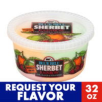 Blue Bell Sherbet Quart, Assorted Flavors - 1 Quart 