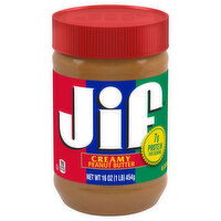 Jif Peanut Butter, Creamy - 16 Ounce 