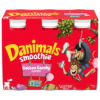 Danimals Smoothie, Cotton Candy Flavored - 6 Each 