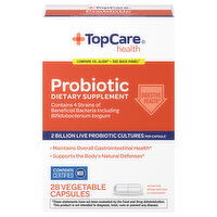 TopCare Probiotic, Vegetable Capsules