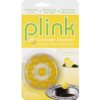 Plink Cleaner & Deodorizer, Garbage Disposer, Fresh Lemon - 10 Each 