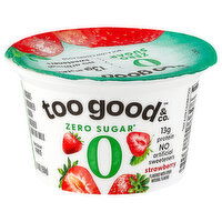 Too Good & Co. Zero Sugar Lactose Free Strawberry Yogurt - 5.3 Ounce