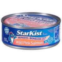 StarKist Pink Salmon, Wild, Boneless, Skinless, Chunk Style, Jumbo Lump - 5 Ounce 