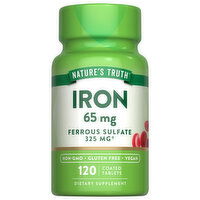 Nature's Truth Iron, 65 mg, Tablets - 120 Each 