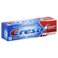 Crest Toothpaste, Fluoride Anticavity, Regular Paste - 0.85 Ounce 