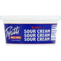 Tofutti Sour Cream, Milk Free, Imitation - 12 Ounce 