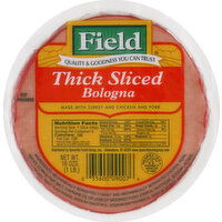 Field Bologna, Thick Sliced - 16 Ounce 