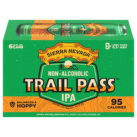 Sierra Nevada Beer, Non-Alcoholic, IPA, Trail Pass - 6 Each
