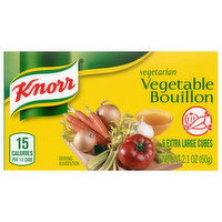 Knorr Vegetable Bouillon, Vegetarian, Extra Large Cubes - 6 Each 