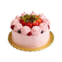 Fresh Gourmet Triple Berry Chantilly Cake - 8 Inch 