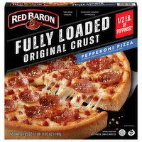 Red Baron Pizza, Fully Loaded, Pepperoni - 27.85 Ounce 