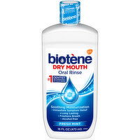 Biotene Oral Rinse, Dry Mouth, Fresh Mint - 16 Ounce 