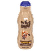 Wide Awake Coffee Co. Coffee Creamer, Nondairy, Salted Caramel Mocha - 32 Fluid ounce 