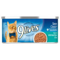 9Lives Cat Food, Meaty Pate - 5.5 Ounce 