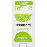 Schmidt's Deodorant, Natural, Bergamot & Lime - 2.65 Ounce 