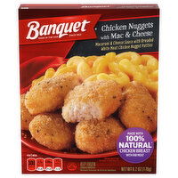 Banquet Chicken Nuggets, with Mac & Cheese