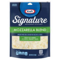 Kraft Shredded Cheese, Mozzarella Blend, Restaurant Style Melt - 8 Ounce 