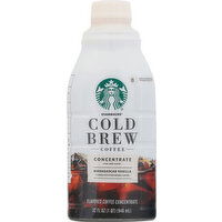 Starbucks Coffee Concentrate, Medium Roast, Madagascar Vanilla, Cold Brew - 32 Fluid ounce 