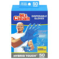 Mr. Clean Disposable One Size Fits Most Gloves - 50 Each