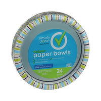 Simply Done Paper Bowls, Designer - 20 Fluid ounce 