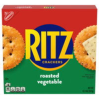 RITZ Roasted Vegetable Crackers, Snacks for Kids and Adults, Lunch Snacks - 13.3 Ounce 