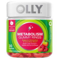 Olly Metabolism, Snappy Apple, Gummies - 30 Each 