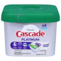 Cascade Dishwasher Detergent, Fresh Scent, ActionPacs - 48 Each 