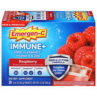 Emergen-C Immune+, Raspberry - 30 Each 