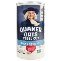 Quaker Oats, Quick 3-Minute, Steel Cut