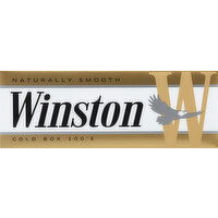 Winston Cigarettes, Gold, Box 100's - 200 Each 