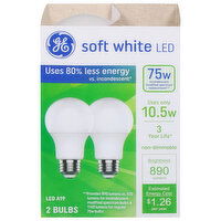 GE Bulbs, LED, Soft White, 75 Watts