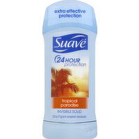 Suave Anti-Perspirant Deodorant, Invisible Solid, Tropical Paradise