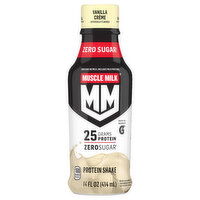 Muscle Milk Protein Shake, Zero Sugar, Vanilla Creme