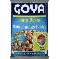 Goya Pinto Beans, Low Sodium - 15.5 Ounce 