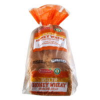 Brookshire's Enriched Honey Wheat Split Top Bread - 20 Each 