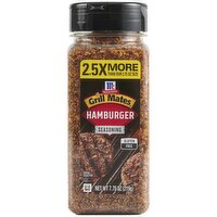 McCormick Grill Mates Hamburger Seasoning - 7.75 Ounce 